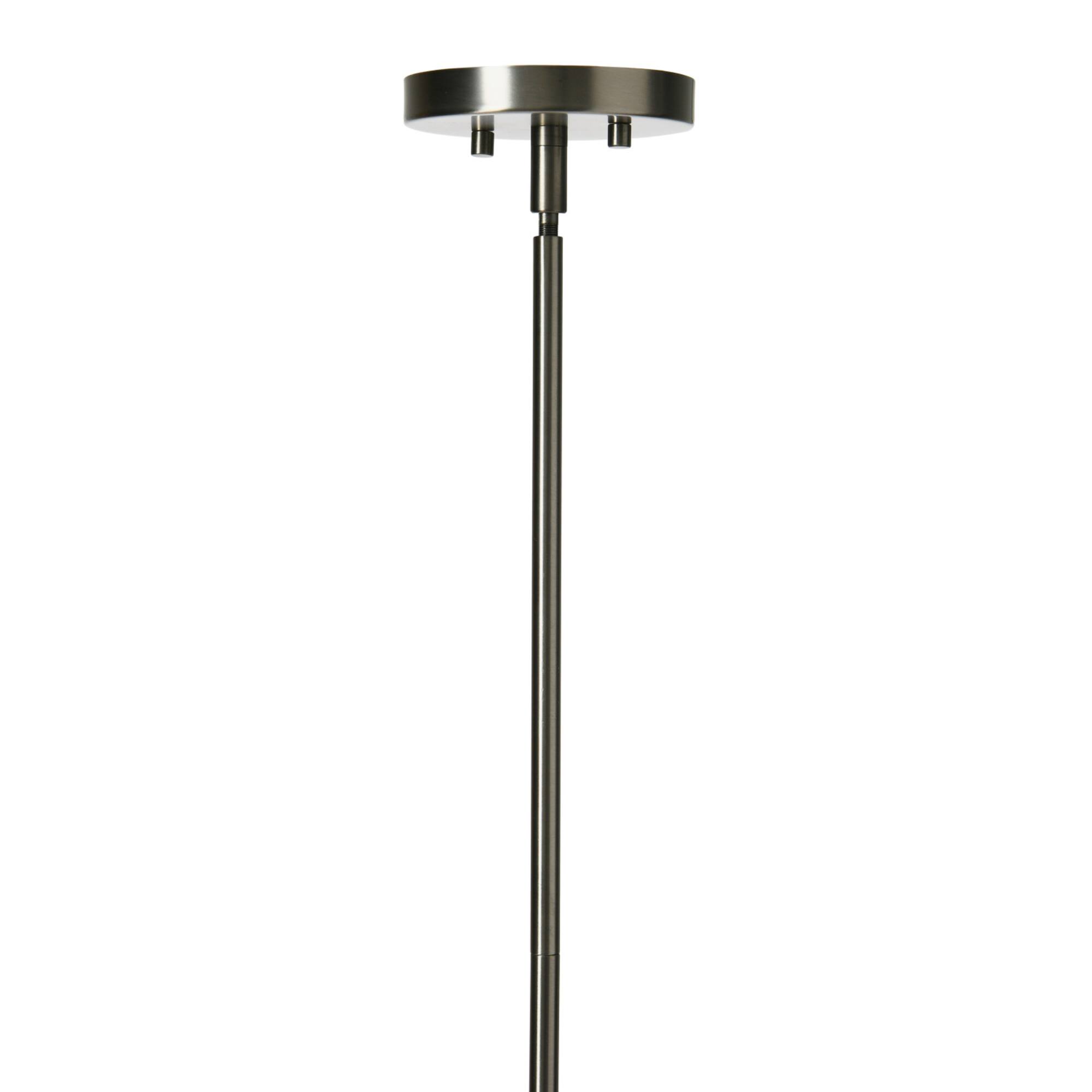 Hello Honey® Robert Stevenson Lighting Alston 16" Antique Nickel Glass & Metal Ceiling Light